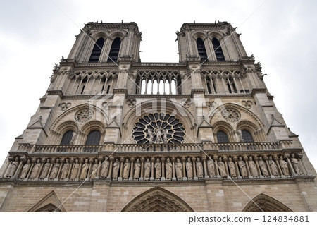 雄偉的巴黎聖母院（火災前） 124834881