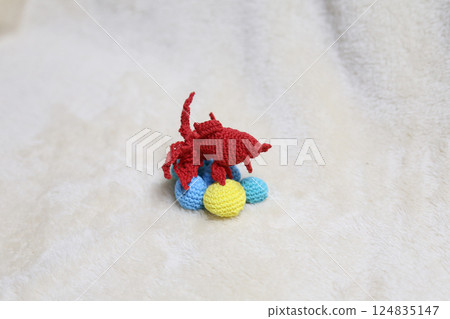 Knitted Goldfish Knitted Goldfish 124835147