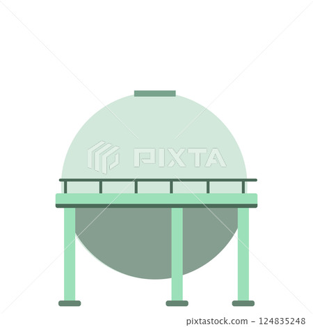 簡單的油箱向量圖 124835248