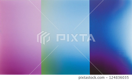 藍色和紫色抽象藝術漸變最小設計 124836035