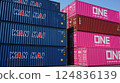 Stacked container 124836139