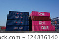 Stacked container 124836140