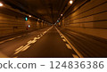 Scenery of a tunnel running 124836386