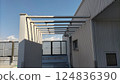 Pool shower 124836390