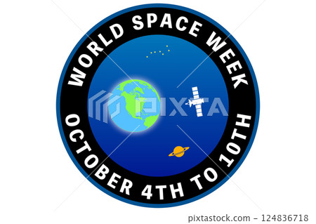 世界空間週（10 月 4 日至 10 日） 124836718