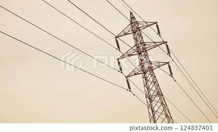 High voltage line 124837401