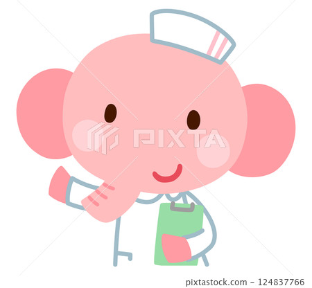 Elephant Nurse Doctor 124837766