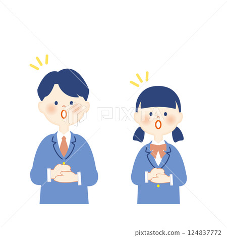 Blazer student I see! Upper body 124837772