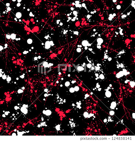 Paint splatter pattern, Paint splatter pattern, 124838141