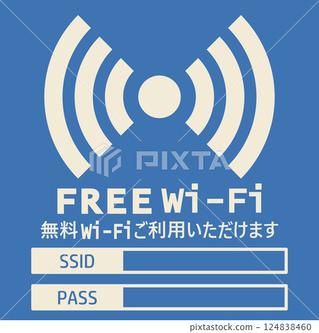 插圖素材公告板:免費Wi-Fi、網路、網路、電腦、手機 插圖素材公告板:免費Wi-Fi、網路、網路、電腦、手機 124838460