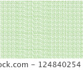 Cute handwritten dot background_green 124840254