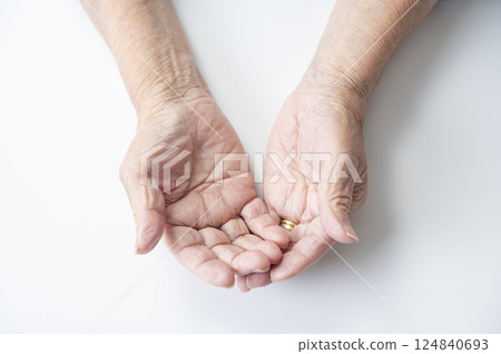 Grandma's Palm Grandma's Palm 124840693