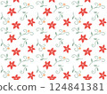 Cute small flowers seamless pattern Cute small flowers seamless pattern 124841381