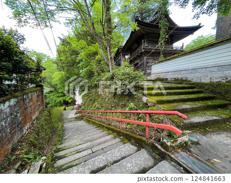 大岩山日石寺的參道(富山縣上市町) 大岩山日石寺的參道(富山縣上市町) 124841663