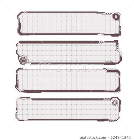Interface frame border set 124841843