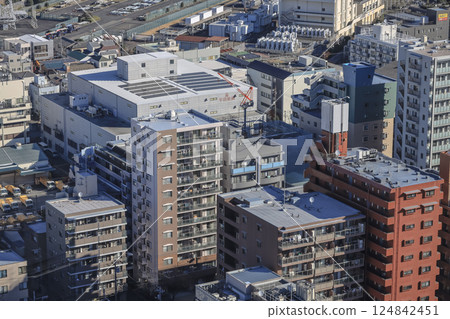 Scenic Cityscape of Edogawa City Tokyo Japan Dec 8 2024 124842451