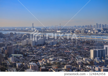 the Residential and Commercial Buildings in Tokyo Japan Dec 8 2024 the Residential and Commercial Buildings in Tokyo Japan Dec 8 2024 124842458