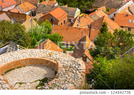 Belgrade, Serbia panoramic view, Zemun 124842736