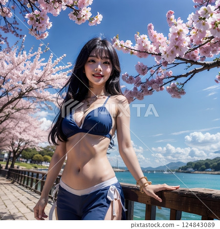 時髦的。角色扮演攝影 124843089