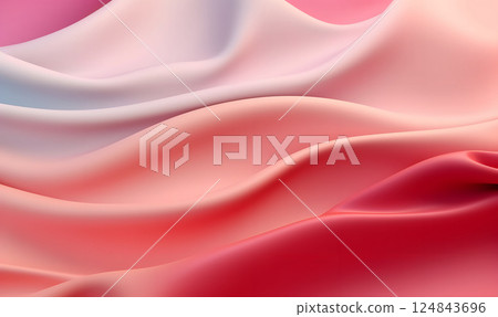 Colorful Silk Fabric Background. Soft and Smooth Satin Background 124843696