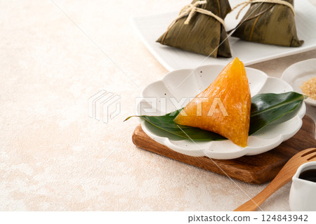 zi子端午台灣台灣Chimaki Dango節 124843942