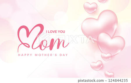 Mother's Day leisurely love and romantic abstract background wide and wide announcement sea report material sheet, also applicable to Women's Day, Lover's Day, Anniversary, Wedding Mother's Day leisurely love and romantic abstract background wide and wide announcement sea report material sheet, also applicable to Women's Day, Lover's Day, Anniversary, Wedding 124844235