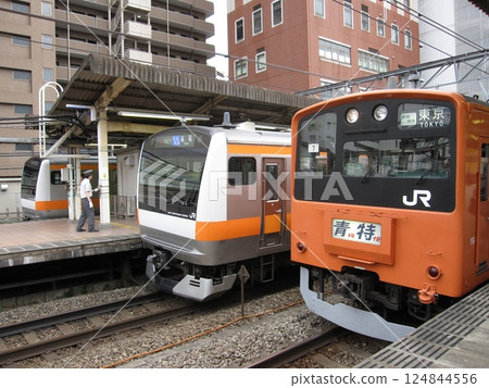 中央快速線E233系與201系H7編組 124844556