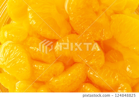 Canned mandarins Canned mandarins 124848825