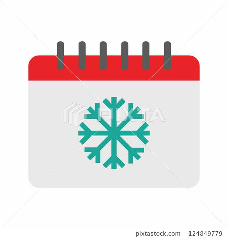 Winter Season icon vector image. Suitable for mobile apps, web apps and print media. Winter Season icon vector image. Suitable for mobile apps, web apps and print media. 124849779