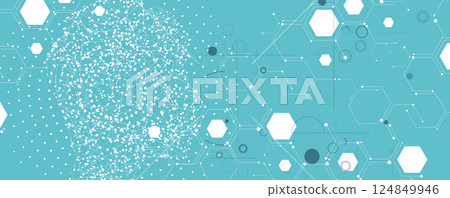 Conceptual technology illustration of artificial intelligence 124849946