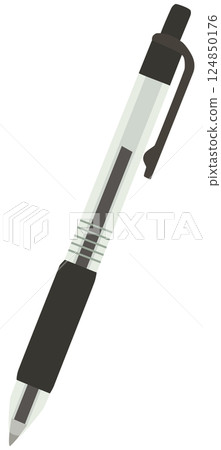 黑色原子筆向量素材 黑色原子筆向量素材 124850176