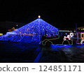 Fantastic illuminations at night 124851171