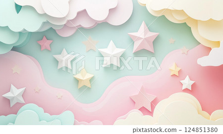 Colorful star seamless pattern Colorful star seamless pattern 124851380
