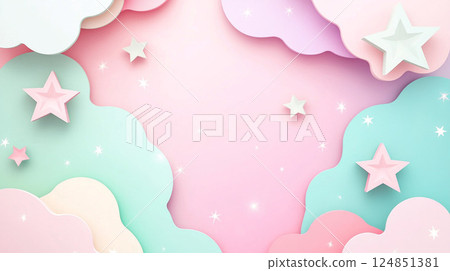 Colorful star seamless pattern Colorful star seamless pattern 124851381