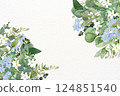 Watercolor Flower 124851540