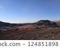 View from Mt. Aso where you can feel the earth 124851898