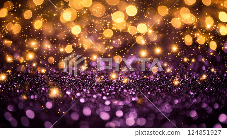 Sparkling bokeh balls 124851927