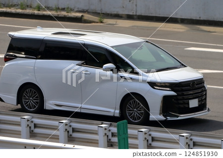 Luxury minivan 124851930