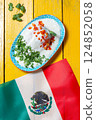 Chile a nogada mexican food for independence day 124852058