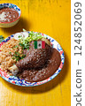 Celebrate Mexican flavors with mole poblano for Mexican independence day fiestas patrias 124852069