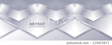 Geometric abstract background with silver gradient 3d triangle shapes and shadows. Geometric abstract background with silver gradient 3d triangle shapes and shadows. 124853671