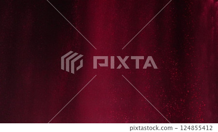 Hair Dye Burgundy Shades Gradient Texture: Visual representation, color chart, cosmetic product. 124855412