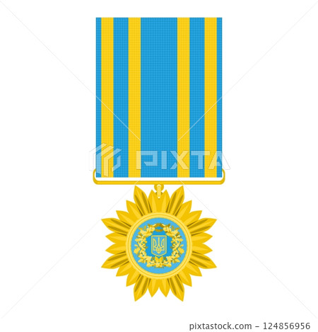 sign star medal victory ukraine military award new sign star medal victory ukraine military award new 124856956