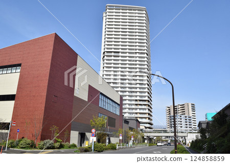 Streets in front of Minamimachida Granberry Park Station, Machida City, Tokyo Streets in front of Minamimachida Granberry Park Station, Machida City, Tokyo 124858859