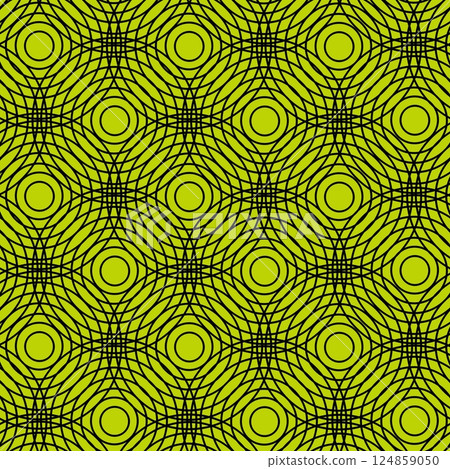 seamless pattern with black and yellow 124859050