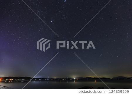 瀨戶內秋季星空：升起的獵戶座和冬季鑽石 124859999