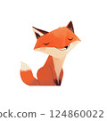 Fox clipart 124860022