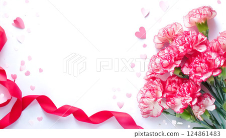 表達對母親節感恩的背景圖。 124861483