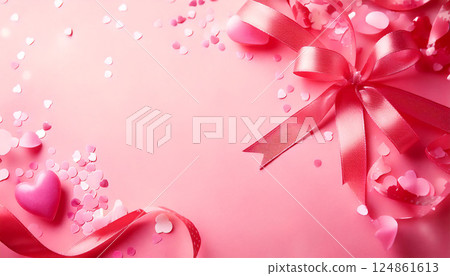 Bouquet of carnations on a pink background. Mother's Day image. Expressing gratitude. Bouquet of carnations on a pink background. Mother's Day image. Expressing gratitude. 124861613