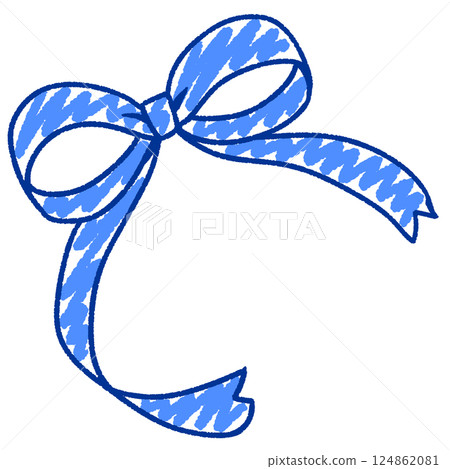 簡單的絲帶插圖 簡單的絲帶插圖 124862081